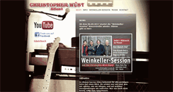 Desktop Screenshot of christopher-wuest.de